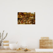 Poster Les proverbes flamands (Cuisine)