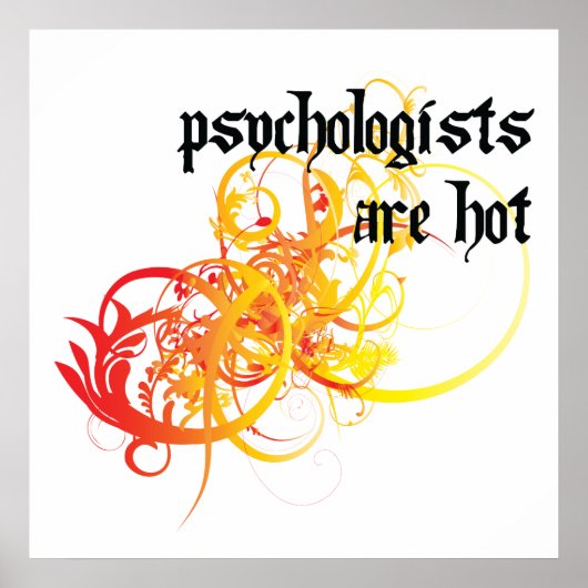 Poster Les psychologues sont chauds (Devant)