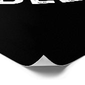 Poster Les Puns De Bogue Sont Bizarre Drôle Jeu D'Abeille (Coin)