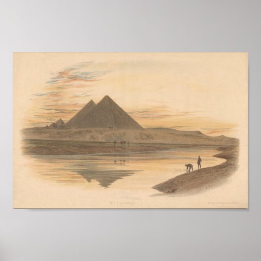 Poster Les Pyramides (Devant)