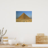 Poster Les Pyramides de Gizeh, qui ont presque 5000 (Cuisine)