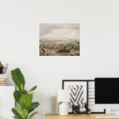 Poster Les pyramides du Caire, gravées par Daniel Havell  (Bureau à domicile)