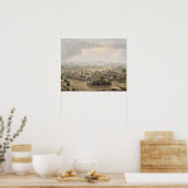 Poster Les pyramides du Caire, gravées par Daniel Havell  (Cuisine)