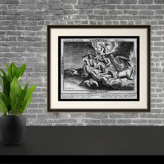 Poster Les quatre cavaliers de l'Apocalypse