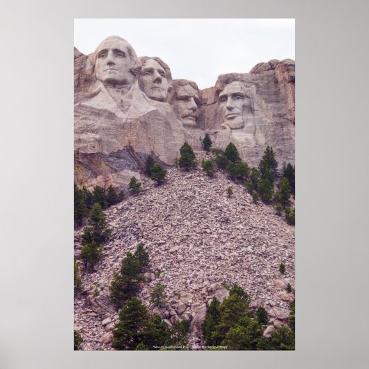 Poster Les quatre du Mont Rushmore (Devant)