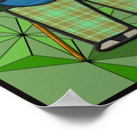 Poster Les Quatre Duffers (Poster d'Art) (Coin)