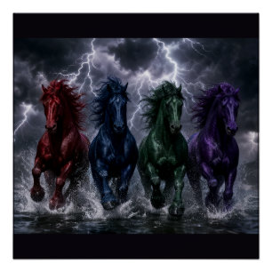 Poster Les Quatre Éléments