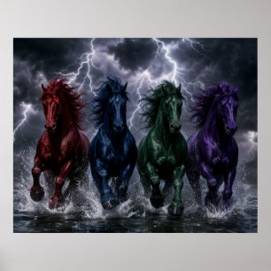 Poster Les Quatre Éléments 