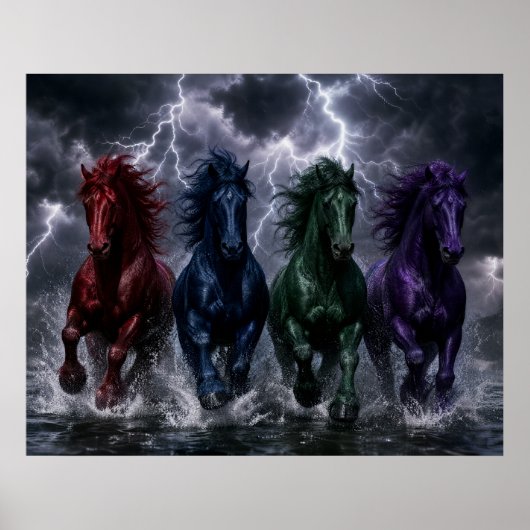 Poster Les Quatre Éléments (Devant)