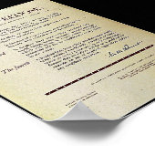 Poster Les quatre libertés (Coin)