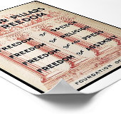 Poster Les quatre piliers de la liberté (Coin)