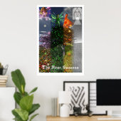 Poster Les Quatre Saisons (Bureau à domicile)