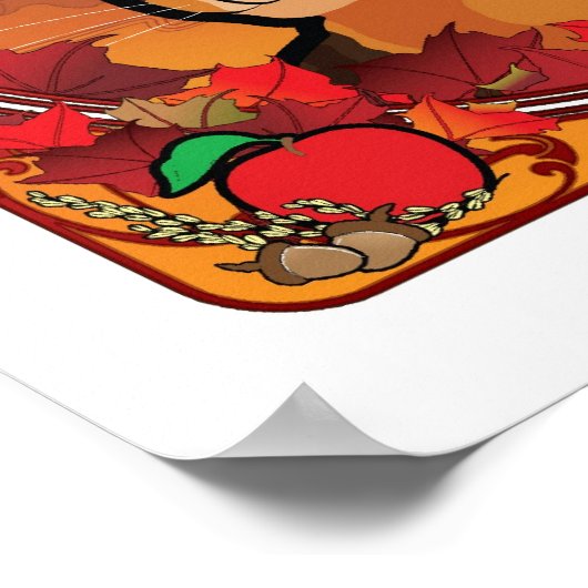 POSTER LES QUATRE SAISONS (Coin)