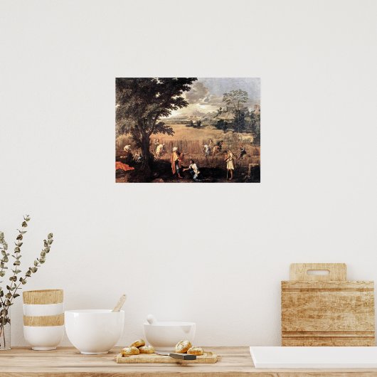 Poster Les Quatre Saisons - Été (Cuisine)