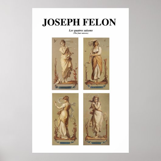 Poster Les quatres saisons (Devant)