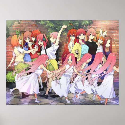Poster Les quintessence Quintuplets 20 (Devant)
