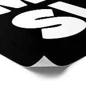 Poster Les Quitters Ne Gagnent Jamais Mais Ils S'Endormen (Coin)