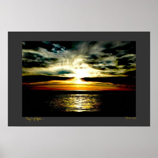 Poster Les rayons de l'espoir (Devant)