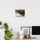 Poster Les Réflexions D'Automne Dans Une Nature Pénible (Bureau à domicile)