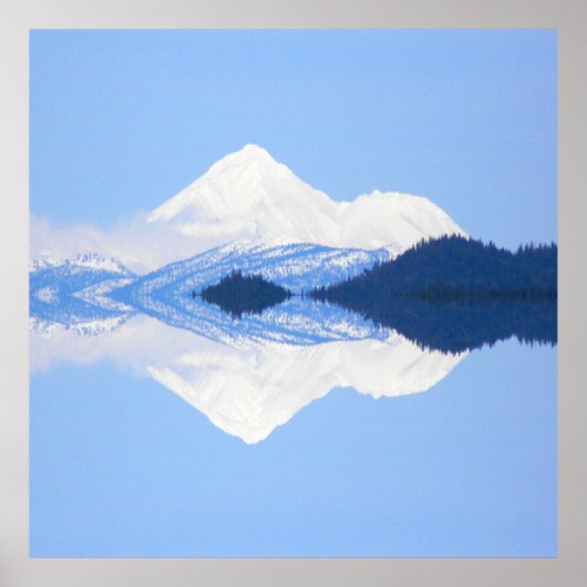 Poster Les réflexions du mont Shasta....... (Devant)