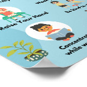 Poster les règles de classe bonnes habitudes de classe (Coin)