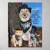 POSTER LES RÈGLES SCOLAIRES D'OBEY. (Devant)