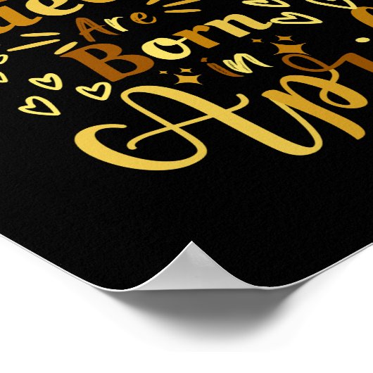 Poster Les Reines Sont Nées Dans Les Décalages D'Avril (Coin)