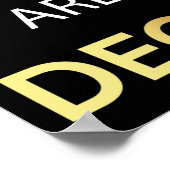 Poster Les Reines Sont Nées En Décembre I (Coin)