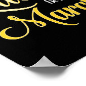 Poster Les reines sont nées en mars Femmes Fille Annivers (Coin)