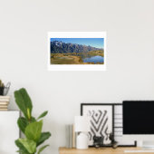 Poster Les Remarkables, Queenstown, Nouvelle-Zélande (Bureau à domicile)