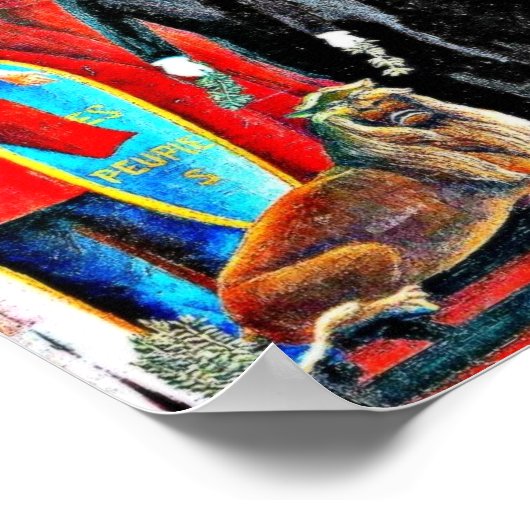 Poster Les représentants des puissances étrangères (Coin)