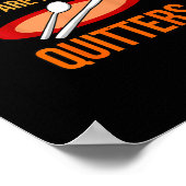 Poster Les Restes Sont Pour Quitter Turquie Thanksgiving (Coin)