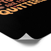 Poster Les Restes Sont Pour Quitters Drôle Thanksgiving D (Coin)