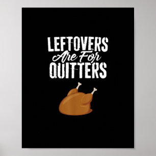 Poster Les Restes Sont Pour Quitters Turquie Drôle Thanks