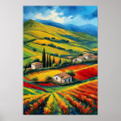 Poster Les rêves de campagne italiens (Devant)