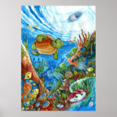 Poster Les rêves de corail (Devant)