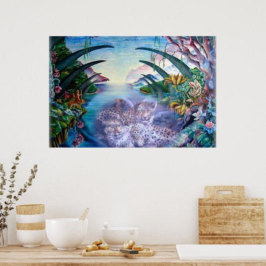 Poster Les rêves de léopard (Cuisine)