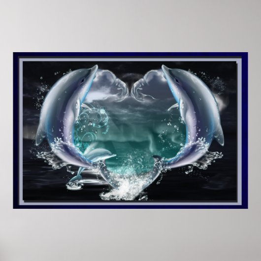 Poster Les rêves des dauphins (Devant)