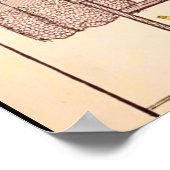 Poster Les rêves nocturnes Vintages d'Halloween (Coin)