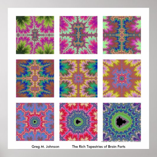 Poster Les riches tapisseries des fruits du cerveau (Devant)