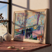 Poster Les rives de la Seine | Magnus Enckell