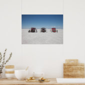 Poster Les Roadsters sur les Salt Flats de Bonneville (Cuisine)