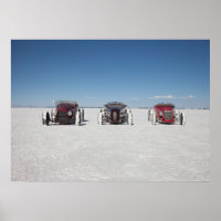 Les Roadsters sur les Salt Flats de Bonneville