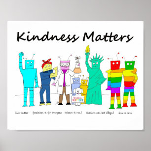 Poster Les robots de la gentillesse comptent