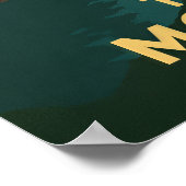 Poster Les Rocheuses Colorado V01 (Coin)