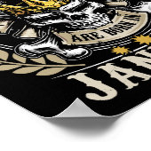 Poster Les Rois Sont Nés En Janvier T Chemise (Coin)