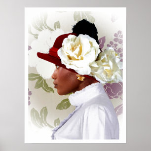 Poster "Les rôles que les femmes noires ont joué à la Ren