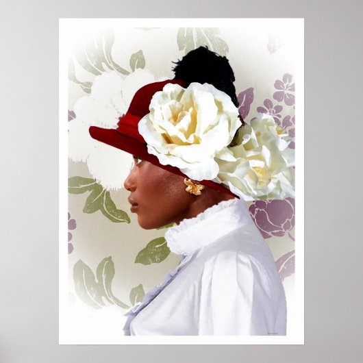 Poster "Les rôles que les femmes noires ont joué à la Ren (Devant)