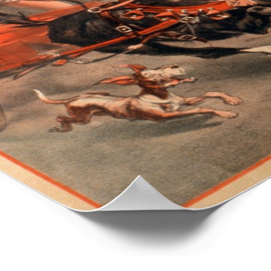 Poster Les Rollers Hauts - Ben Hur Théâtre "Plier Elle" (Coin)