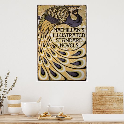Poster Les romans standards illustrés de Peacock Macmilla (Cuisine)